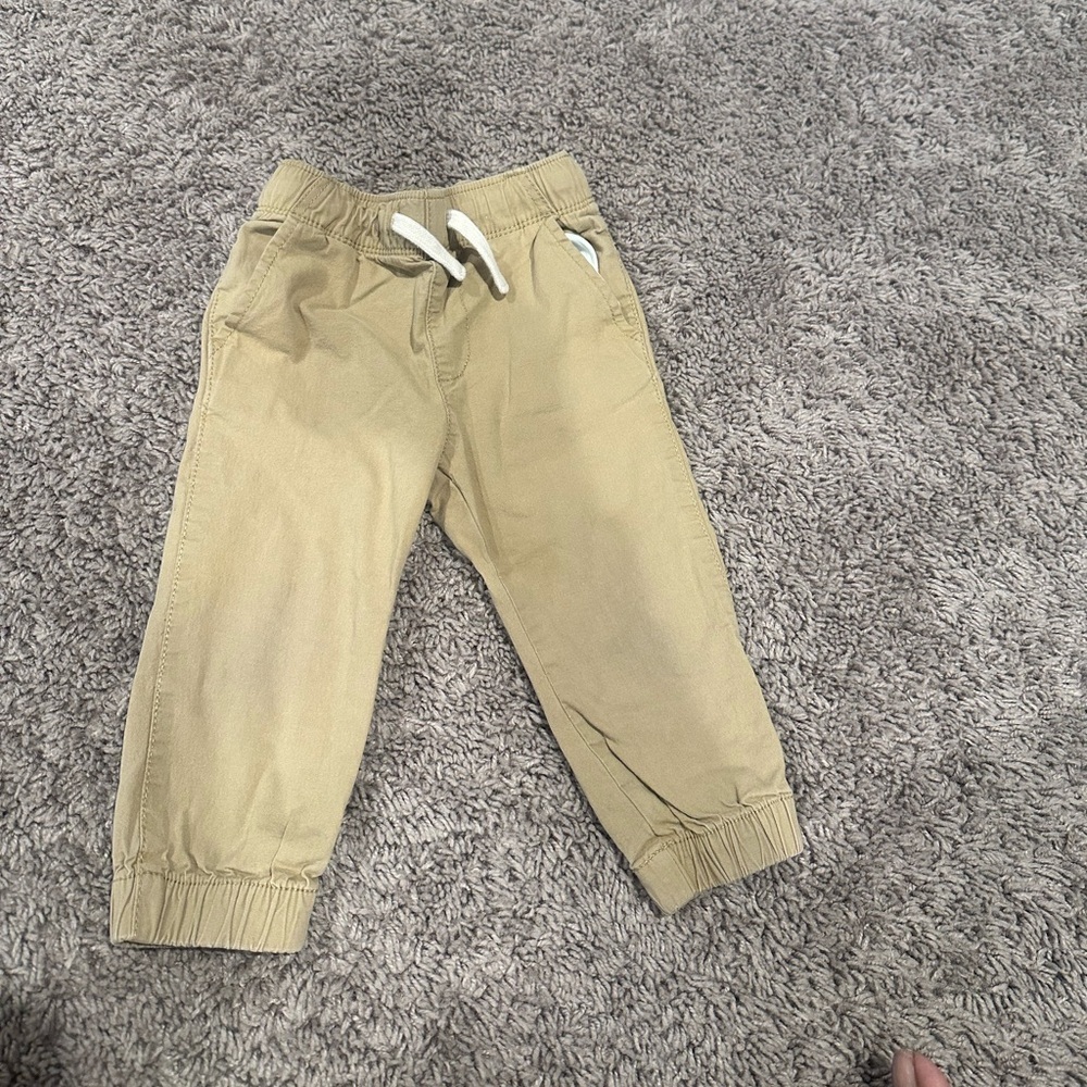 Preloved Children's Place Tan Joggers